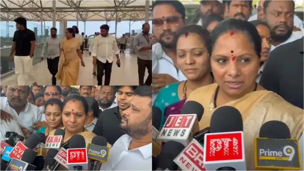 Kavitha new party : कल्वकुंटला कविता की नई पार्टी घोषणा, ‘तेलंगाना पहले’ नारा