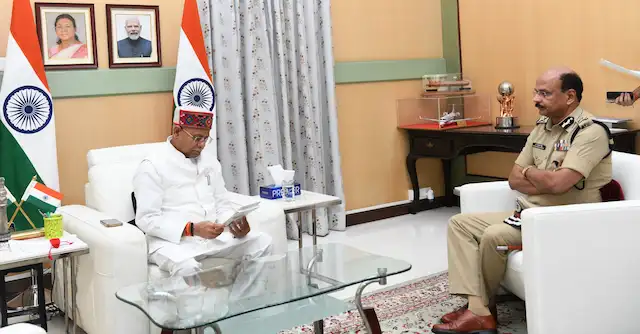 डीजीपी ने राज्यपाल को फुटबॉल चैम्पियनशिप के उद्घाटन के लिए किया आमंत्रित