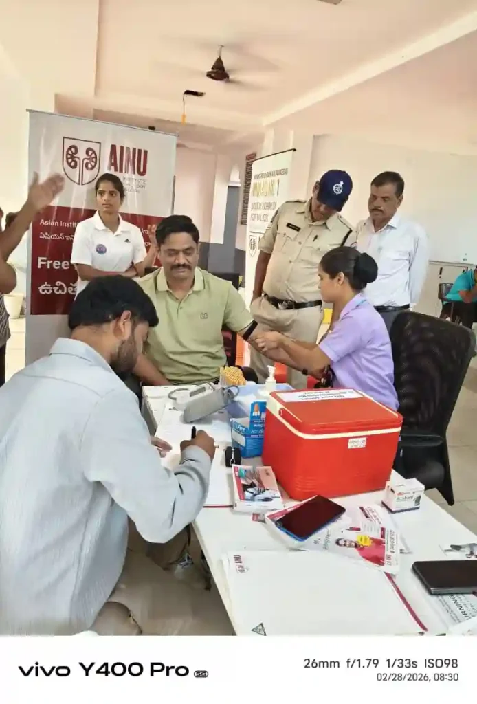 Health Check-up : माधापुर पुलिस कर्मियों के लिए विशेष स्वास्थ्य परीक्षण