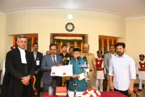 शिव प्रताप शुक्ल ने तेलंगाना के पाँचवें राज्यपाल के रूप में शपथ ली