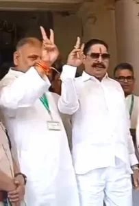 Rajya Sabha Election- जेल से विधानसभा पहुंचे अनंत सिंह, वोट डालकर दिखाया जीत का इशारा