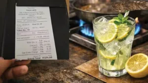 नींबू पानी पर ‘गैस संकट शुल्क’