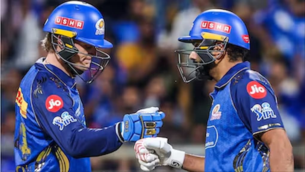 IPL run chase : MI ने बनाया नया रन चेज़ रिकॉर्ड