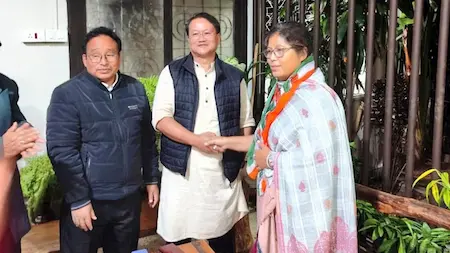 Assam Politics : असम की मंत्री नंदिता गरलोसा ने कांग्रेस का दामन थामा