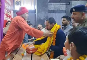 Bihar- नीतीश कुमार के बेटे निशांत की राजनीति में एंट्री, महावीर मंदिर में की पूजा