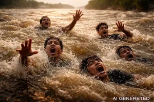 AP- आंध्र प्रदेश के गोदावरी नदी में बड़ा हादसा, 5 इंजीनियरिंग छात्रों की डूबने से मौत