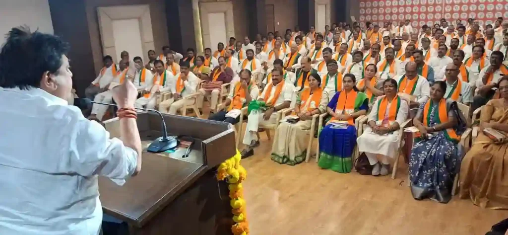 BJP : बीजेपी की वृद्धि करोड़ों कार्यकर्ताओं के त्याग के कारण – राव