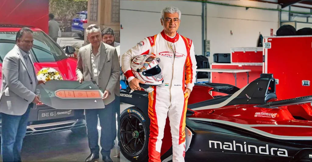 Ajith kumar : अजित को महिंद्रा की BE6 SUV गिफ्ट