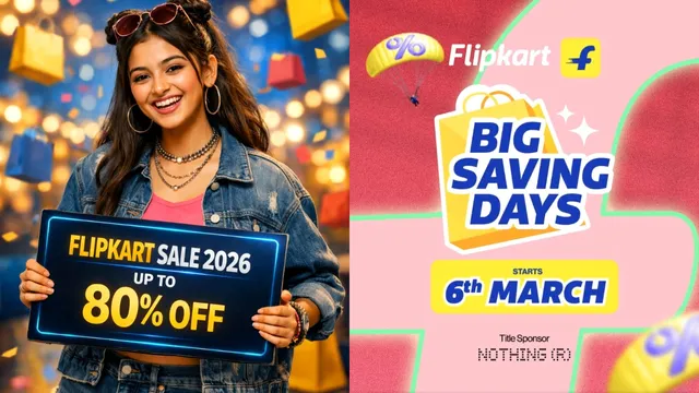 flipkart sales 2026 : दो हजार छब्बीस ऑनलाइन बिक्री सूची, सही समय पर खरीदें