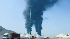 IRAN- ईरान का बड़ा हमला, UAE का फुजैराह टर्मिनल तबाह, कुवैत एयरपोर्ट पर दागी मिसाइल