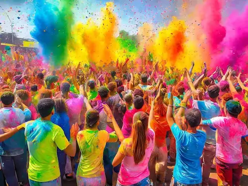 Holi 2026- ब्रज की लट्ठमार से काशी की भक्ति तक, रंगों में डूबा देश