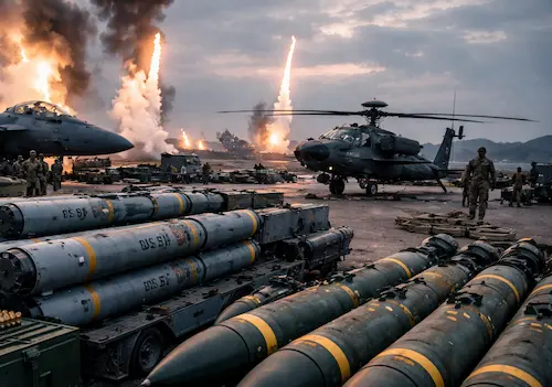 IRAN- ईरान से जंग में अमेरिका के हथियारों पर 5.6 अरब डॉलर खर्च