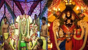 हनुमान वाहन पर कदिरी नरसिंह स्वामी के दर्शन