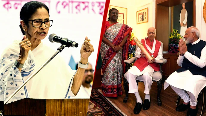 Mamata Banerjee : राष्ट्रपति विवाद, ममता ने फोटो से मोदी को घेरा
