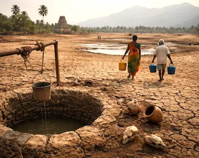 Tamilnadu- गर्मी में बढ़ेगी पानी की किल्लत, तमिलनाडु में भूजल स्तर चिंताजनक