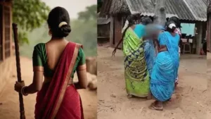 ब्लाउज को लेकर विवाद ने लिया हिंसक रूप