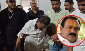 ढोंगी बाबा अशोक खरात की लंबी पूछताछ के बाद बाहर निकले