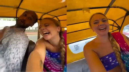 Jaipur : ऑटो चालक पर जर्मन पर्यटक को भद्दी गालियां सिखाने का आरोप