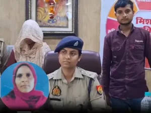 मथुरा में बहू ने सास की हत्या, पति को बताया ‘अटैक