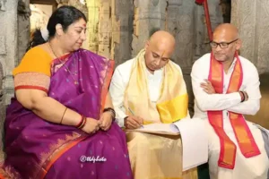 मुद्ददा रविचंद्र ने टीटीडी के कार्यकारी अधिकारी का पद संभाला