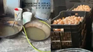 हैदराबाद में मिलावटी खाद्य पदार्थ बनाने का भंडाफोड़