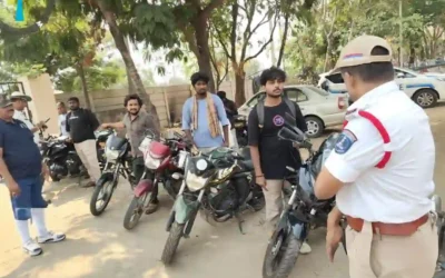 Action : वाहनों के नंबर प्लेट उल्लंघन पर ट्रैफिक पुलिस का विशेष अभियान, 383 चालान