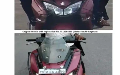 Crime : फर्जी नंबर प्लेट लगाकर घूम रहा आरोपी गिरफ्तार