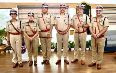 DGP : पदोन्नत आईपीएस अधिकारी डीजीपी से मिले