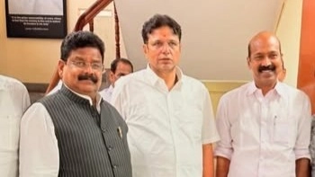 त्रिशूर जिले में श्रीधर बाबू का जोरदार चुनाव प्रचार अभियान