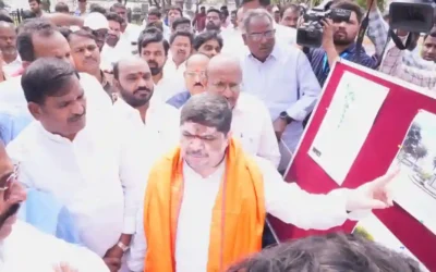 Telangana : मंत्रियों ने फूले की प्रतिमाओं के कार्य प्रगति का निरीक्षण किया