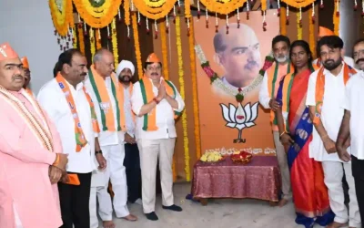 भाजपा स्थापना दिवस धूमधाम से मनाया गया