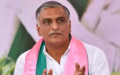 पूर्व मंत्री हरीश राव ने सिद्धिपेट कृषि बाजार यार्ड का किया निरीक्षण