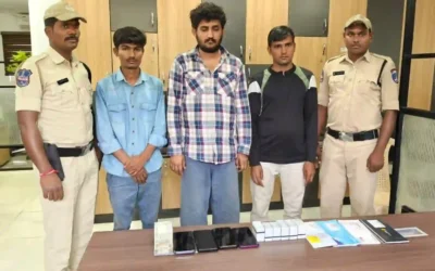 Crime : ऑनलाइन ट्रेडिंग ठगी गिरोह का भंडाफोड़, तीन आरोपी गिरफ्तार