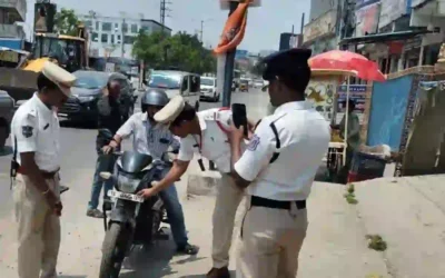 Telangana : मल्काजगिरी में ट्रैफिक उल्लंघनों पर सख्त कार्रवाई