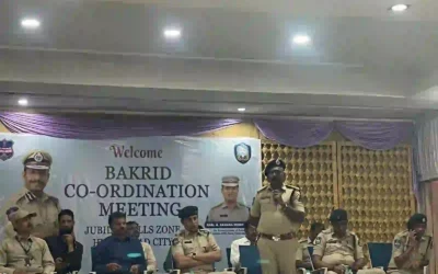 Telangana : बकरीद को लेकर समन्वय बैठक, शांतिपूर्ण आयोजन के निर्देश