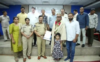 Hyderabad : तीन पुलिस आयुक्तालयों के सेवानिवृत्त अधिकारियों को विदाई दी गई