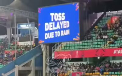 RR vs MI live score : बारसापारा स्टेडियम में इंतजार