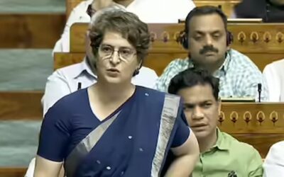 Priyanka Gandhi : लोकसभा में प्रियंका गांधी का पलटवार.