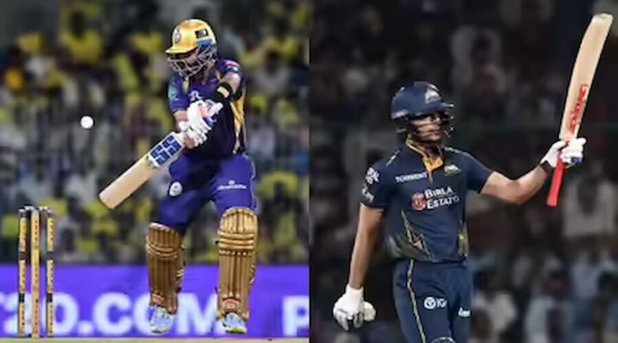 GT vs KKR live score