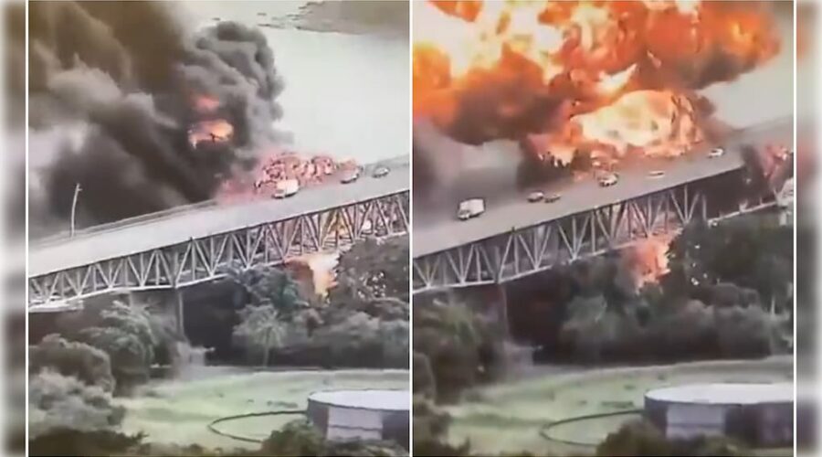 Panama bridge explosion
