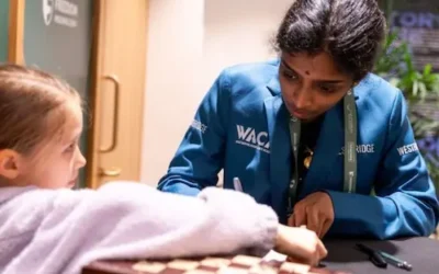 Chess: कैंडिडेट्स चेस टूर्नामेंट: वैशाली रमेशबाबू शीर्ष पर