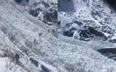 Uttarakhand- रुद्रप्रयाग में थारू कैंप के पास ग्लेशियर टूटने से केदारनाथ पैदल मार्ग बंद