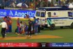 IPL मैच में हादसा, खिलाड़ी को एंबुलेंस