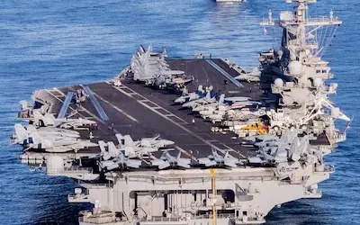 Houthi Attacks: हूती हमलों के डर से अमेरिकी वॉरशिप ने बदला रास्ता