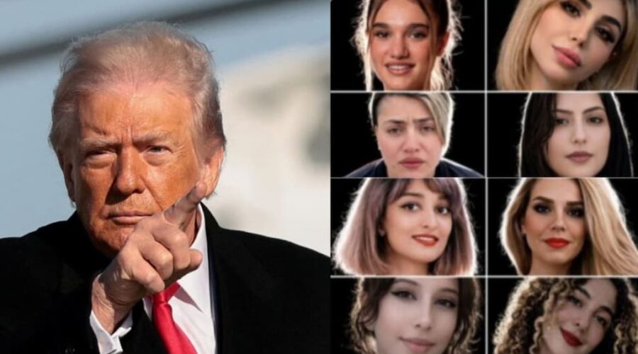 Trump Iran women