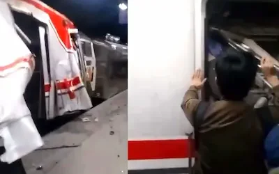 Indonesia- इंडोनेशिया में भीषण रेल हादसा , दो ट्रेनों की टक्कर में 14 की मौत, कई जख्मी