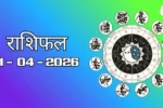 Today Rasifal : राशिफल – 11 अप्रैल 2026 Horoscope in Hindi 