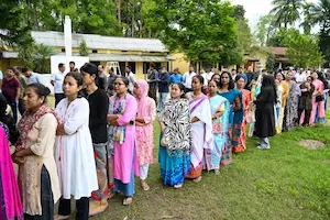 Elections 2026- सुबह 9 बजे तक असम में 17.87%, केरल में 16.23% और पुडुचेरी में 17.41% मतदान