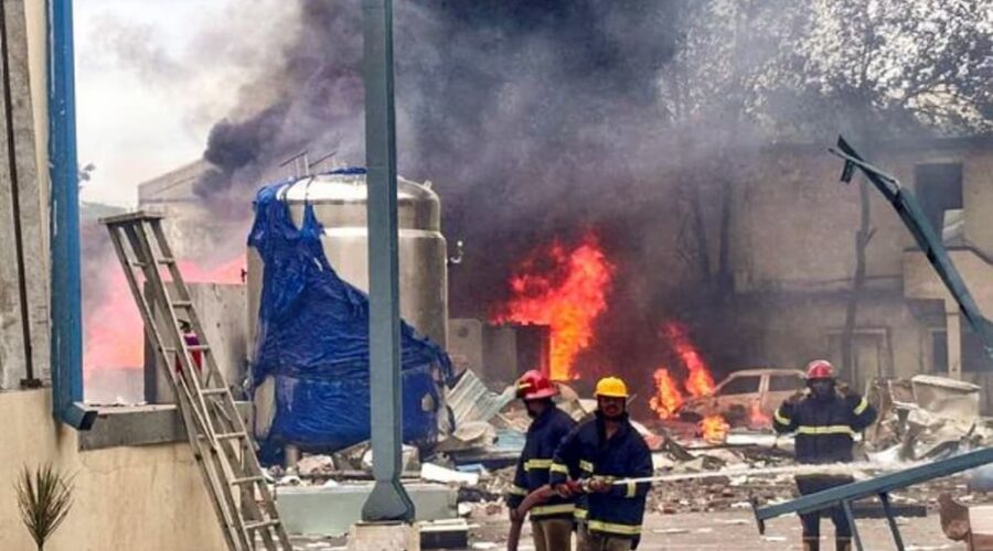 हैदराबाद जलविहार में जोरदार धमाका