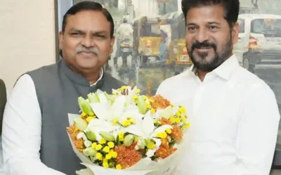 Hyderabad : मुख्यमंत्री से एनडीडीबी चेयरमैन ने की शिष्टाचार भेंट